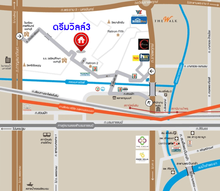 ทาวน์เฮ้าส์มือสองนนทบุรี ห้องมุม! ม.ดรีมวิลล์3 ราชพฤกษ์-กาญจนาฯ เนื้อที่ 33.1 ตร.ว. ฟังก์ชันครบ! 3 ห้องนอน 2 ห้องน้ำ แถมฟรี !! เครื่องปรับอากาศ 2 เครื่องและเครื่องทำน้ำอุ่น 1 เครื่อง ตกแต่งพร้อมอยู่ บนทำเลที่เชื่อมต่อหลายเส้นทาง ใกล้จุดขึ้นทางด่วนศรีรัช ราคาพิเศษ!